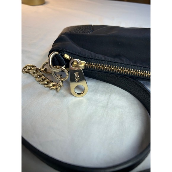 Y2K Juicy Couture Black Staple Crossbody Bag Gold Quiet Luxury Whimsigoth - Picture 10 of 12